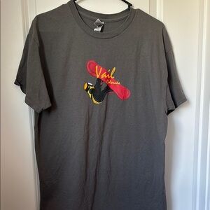Men’s Vail Colorado Gray T-Shirt